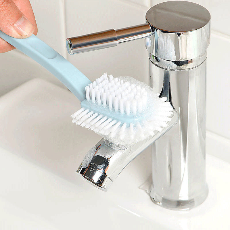 5 面、傷つけない、多機能の長い柄の硬い毛の靴ブラシ、卸売、革新的で耐久性のある家庭用クリーニングおよび洗濯ブラシ。