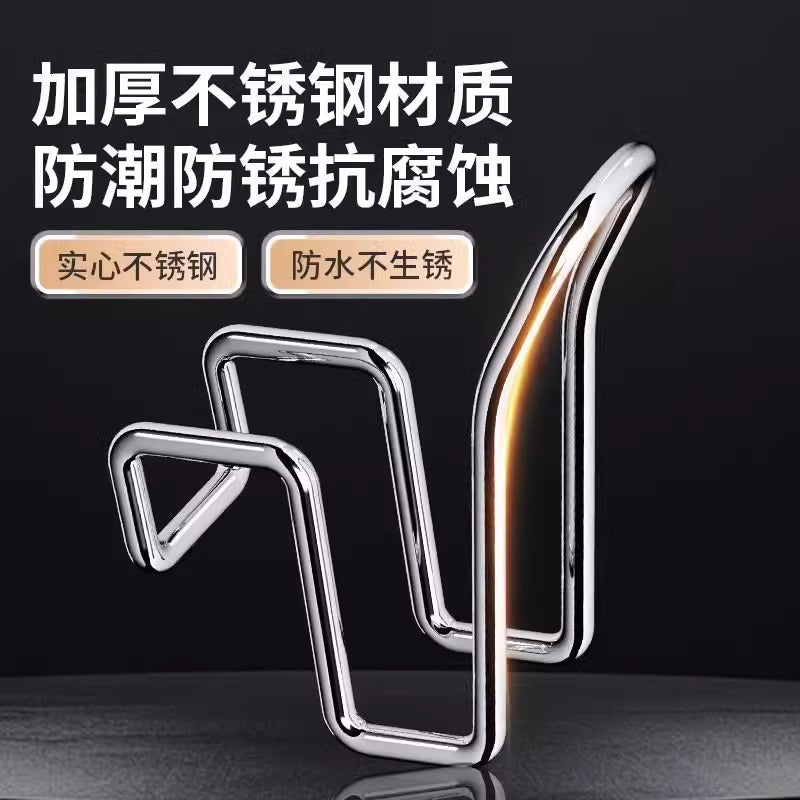 防犯窓、バルコニーの靴乾燥フック、防犯窓の手すり、屋外の靴乾燥ラック用のステンレス製靴乾燥ラック